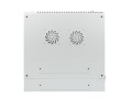 Szafa instalacyjna dwusekcyjna wisząca 19" 6U 600x600 szara Lanberg (flat pack) - 1129056