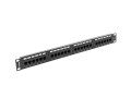 Patch panel Lanberg PPU5-1024-B 24 port 1U kat.5e czarny - 1076869