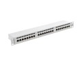 Patch panel Lanberg PPS5-1024-S 24 port 1U kat.5e ekranowany szary - 1146041