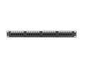 Patch panel Lanberg PPU6-1024-B 24 port 1U kat.6 czarny - 795748