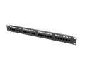 Patch panel Lanberg PPU6-1024-B 24 port 1U kat.6 czarny - 795747
