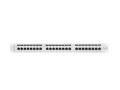 Patch panel Lanberg PPS6-1024-S 24 port 1U kat.6 ekranowany szary - 850275