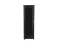Szafa instalacyjna stojąca 19" 42U 800x800 Drzwi Szklane czarna Lanberg (flat pack) - 795871