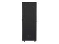 Szafa instalacyjna stojąca 19" 37U 800x800 Drzwi Szklane czarna Lanberg (flat pack) - 1158371