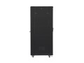 Szafa instalacyjna stojąca 19" 47U 800x800 Drzwi Szklane czarna Lanberg (flat pack) - 1158362