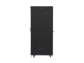 Szafa instalacyjna stojąca 19" 47U 800x800 Drzwi Szklane czarna Lanberg (flat pack) - 1158361