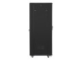 Szafa instalacyjna stojąca 19" 37U 600x800 czarna Lanberg (flat pack) - 1158329
