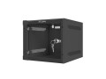 Szafa instalacyjna Rack wisząca 10" 4U 280x310mm czarna Lanberg (flat pack) - 1077009