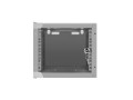 Szafa instalacyjna Rack wisząca 10" 4U 280x310mm szara Lanberg (flat pack) - 796361