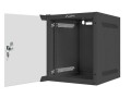 Szafa instalacyjna Rack wisząca 10" 6U 280x310mm czarna Lanberg (flat pack) - 796040