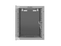 Szafa instalacyjna Rack wisząca 10" 6U 280x310mm szara Lanberg (flat pack) - 1077096