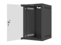 Szafa instalacyjna Rack wisząca 10" 9U 280x310 czarna Lanberg (flat pack) - 1077052