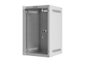 Szafa instalacyjna wisząca 10" 9U 280x310 szara Lanberg (flat pack) - 1077054