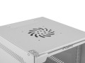 Szafa instalacyjna wisząca 10" 9U 280x310 szara Lanberg (flat pack) - 1077055