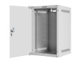 Szafa instalacyjna wisząca 10" 9U 280x310 szara Lanberg (flat pack) - 1077057