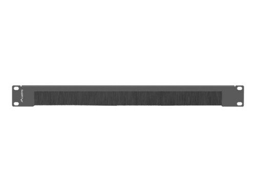 Panel szczotkowy Lanberg AK-1103-B do szafy 19" 1U czarny - 1076831