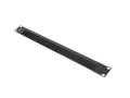 Panel szczotkowy Lanberg AK-1103-B do szafy 19" 1U czarny - 1076832