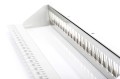 Patch panel pusty DIGITUS 19" 24 port 1U do modułów keystone (RAL 7035) - 1128681