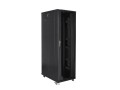 Szafa instalacyjna stojąca 19" 42U 800x1200 czarna Lanberg (flat pack) - 1158339