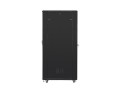 Szafa instalacyjna stojąca 19" 42U 800x1200 czarna Lanberg (flat pack) - 1158340