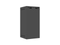 Szafa instalacyjna Rack wisząca 10" 12U 280x310mm czarna Lanberg (flat pack) - 1129022