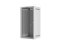Szafa instalacyjna Rack wisząca 10" 12U 280x310mm szara Lanberg (flat pack) - 1128946