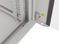 Szafa instalacyjna wisząca 19" 9U 570x450 szybki montaż szara Lanberg (flat pack) - 796116