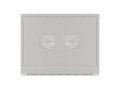 Szafa instalacyjna wisząca 19" 9U 570x450 szybki montaż szara Lanberg (flat pack) - 796114