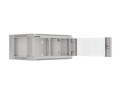Szafa instalacyjna wisząca 19" 4U 570x450 szybki montaż szara Lanberg (flat pack) - 1308350