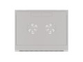 Szafa instalacyjna wisząca 19" 4U 570x450 szybki montaż szara Lanberg (flat pack) - 1308357