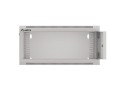 Szafa instalacyjna wisząca 19" 4U 570x450 szybki montaż szara Lanberg (flat pack) - 1308351