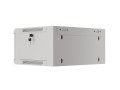 Szafa instalacyjna wisząca 19" 4U 570x450 szybki montaż szara Lanberg (flat pack) - 1308355