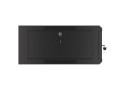Szafa instalacyjna wisząca 19" 4U 570x600 szybki montaż czarna Lanberg (flat pack) - 796319