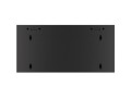 Szafa instalacyjna wisząca 19" 4U 570x600 szybki montaż czarna Lanberg (flat pack) - 796322