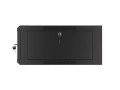 Szafa instalacyjna wisząca 19" 4U 570x600 szybki montaż czarna Lanberg (flat pack) - 796321