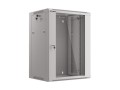 Szafa instalacyjna wisząca 19" 15U 570x450 szybki montaż szara Lanberg (flat pack) - 1128913