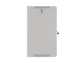 Szafa instalacyjna wisząca 19" 15U 570x450 szybki montaż szara Lanberg (flat pack) - 1128916
