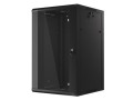 LANBERG SZAFA WISZĄCA 19" 18U 570X600 SZYBKI MONTAŻ (CZARNA, FLAT PACK) WFFA-5618-10B - 796147