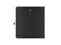 Szafa instalacyjna wisząca 19" 9U 570x450 szybki montaż czarna Lanberg (flat pack) - 796015