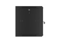 Szafa instalacyjna wisząca 19" 9U 570x450 szybki montaż czarna Lanberg (flat pack) - 796013