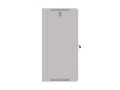 Szafa instalacyjna wisząca 19" 18U 570x450 szybki montaż szara Lanberg (flat pack) - 796224