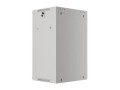 Szafa instalacyjna wisząca 19" 18U 570x450 szybki montaż szara Lanberg (flat pack) - 796226