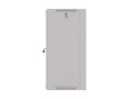 Szafa instalacyjna wisząca 19" 18U 570x450 szybki montaż szara Lanberg (flat pack) - 796225