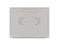 Szafa instalacyjna wisząca 19" 18U 570x450 szybki montaż szara Lanberg (flat pack) - 796230