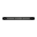 Patch panel RACK QOLTEC 48V | 24 porty | Passive PoE Injector | 1000m | Czarny - 1170956