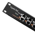 Patch panel RACK QOLTEC 12 portów | POE | Czarny - 1128676