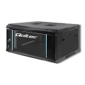 Szafa RACK Qoltec 19" | 4U | 600x280x450 | Czarna | Wisząca - 1308346