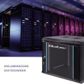 Szafa RACK Qoltec 19" | 9U | 600x500x600 | Czarna | Wisząca - 1128723