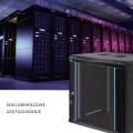 Szafa RACK Qoltec 19" | 12U | 600x635x600 | Czarna | Wisząca - 1128771