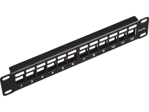 ALANTEC PATCH PANEL 10" 12 PORTÓW 1U NIEWYPOSAŻONY - 1331927